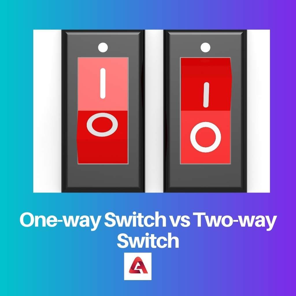One way Switch vs Two way Switch