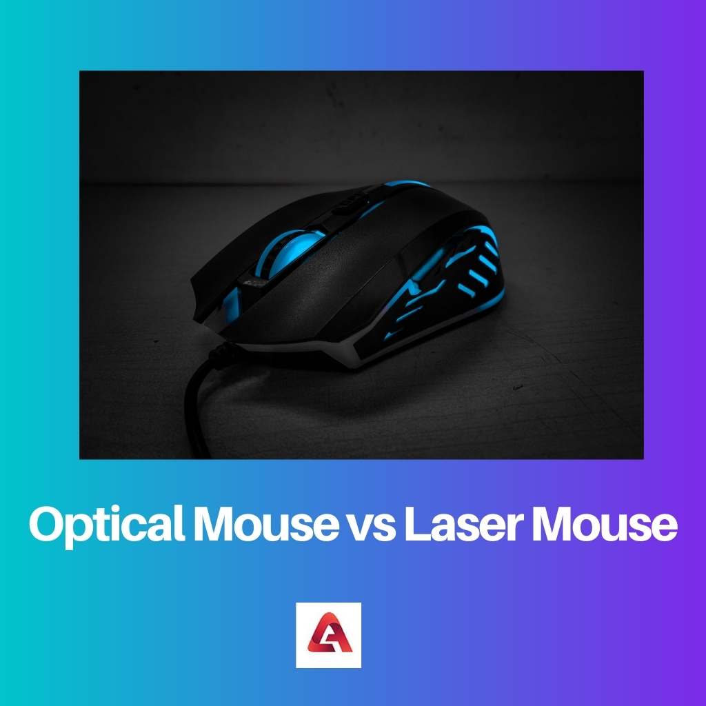 Optická myš versus laserová myš