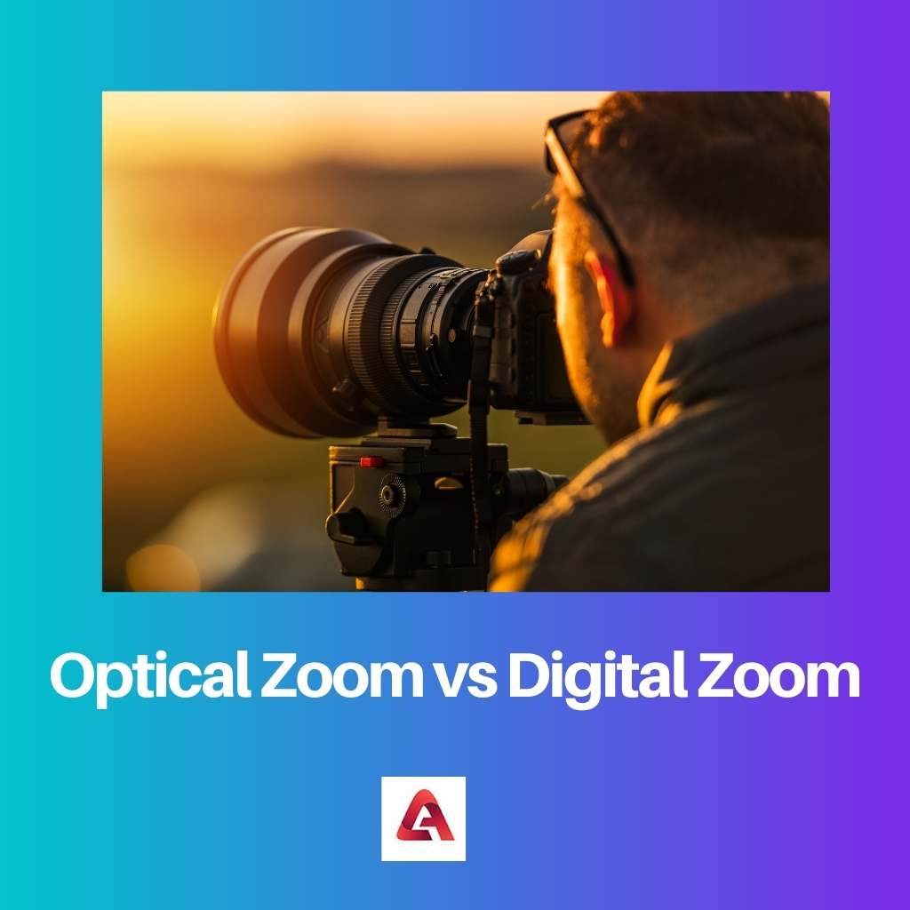 Zoom óptico frente a zoom digital