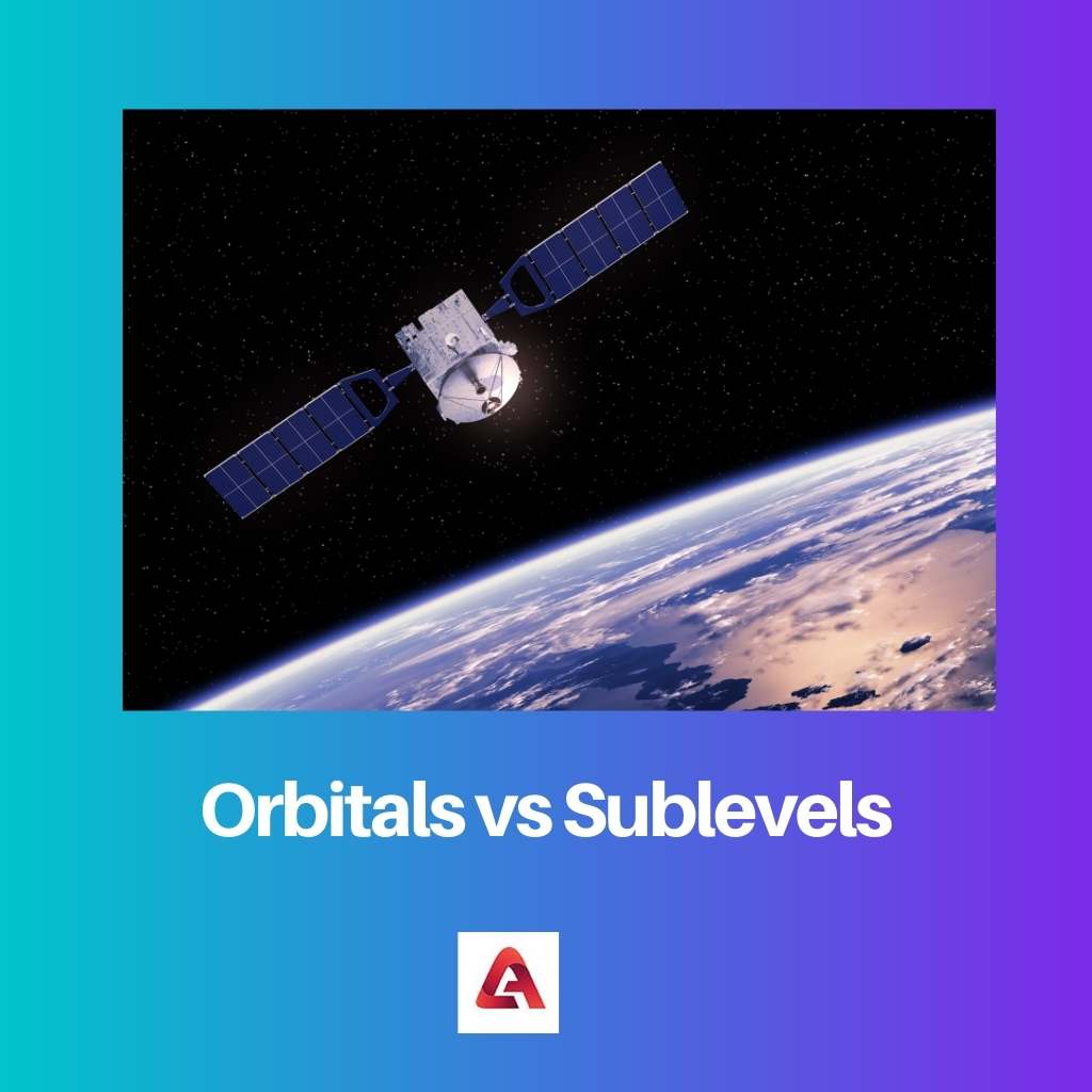 Orbitales vs sous-niveaux