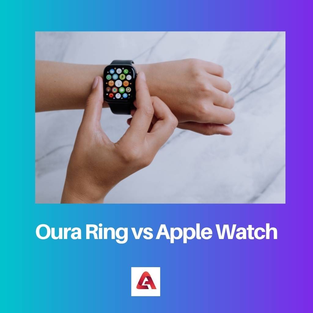 Anel Oura vs Apple Watch