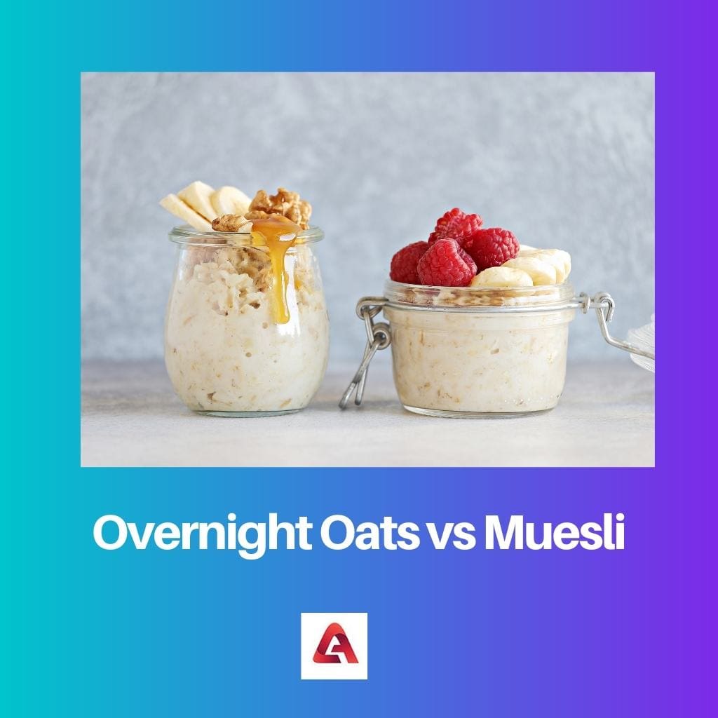 Overnight Oat vs Muesli