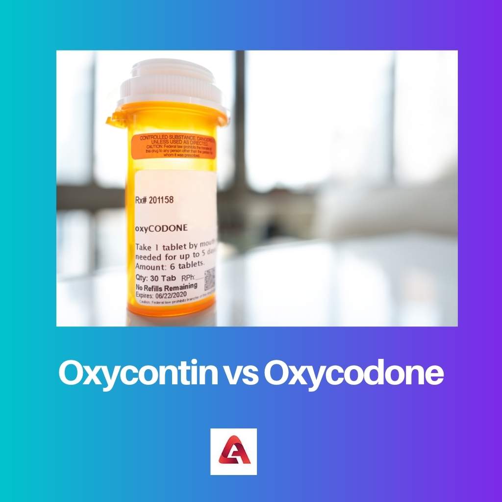 Oxycontin مقابل