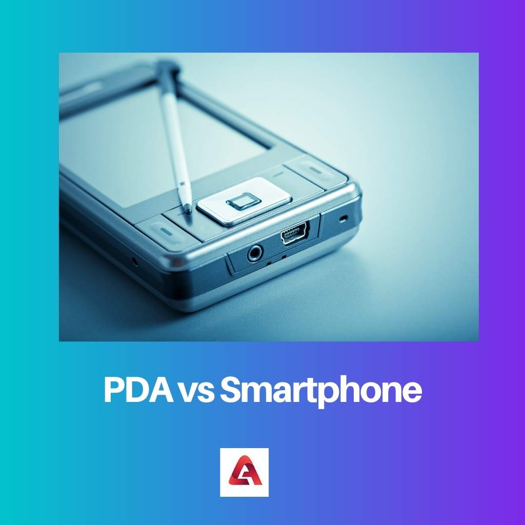PDA vs Smartphone