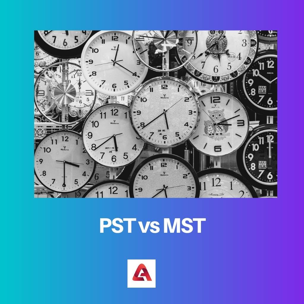 PST vs MST