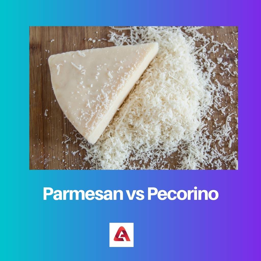 Parmesan vs Pecorino