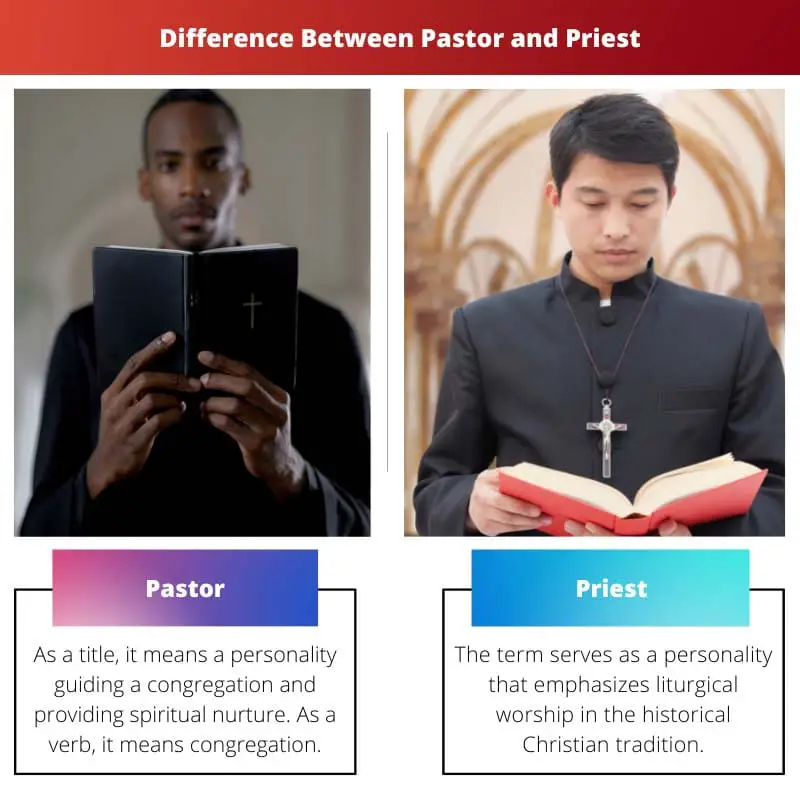 Pasteur vs prêtre - Différence entre pasteur et prêtre