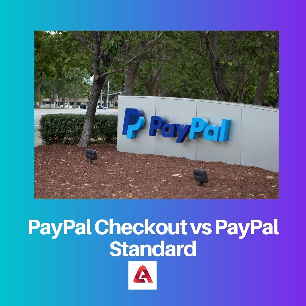 PayPal Checkout salīdzinājumā ar PayPal standartu