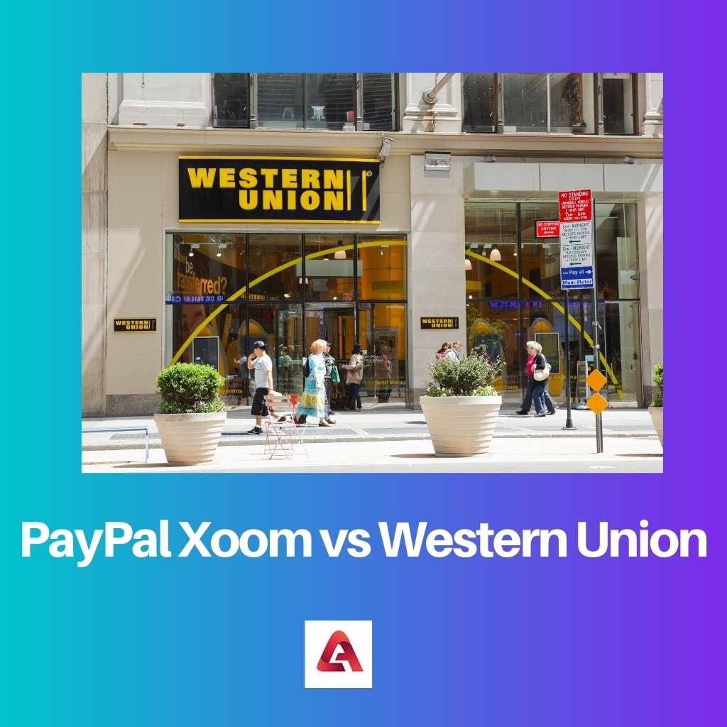 PayPal Xoom versus Western Union