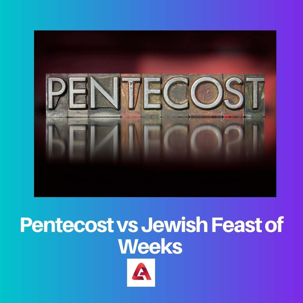 Pentecoste vs Festa Ebraica delle Settimane