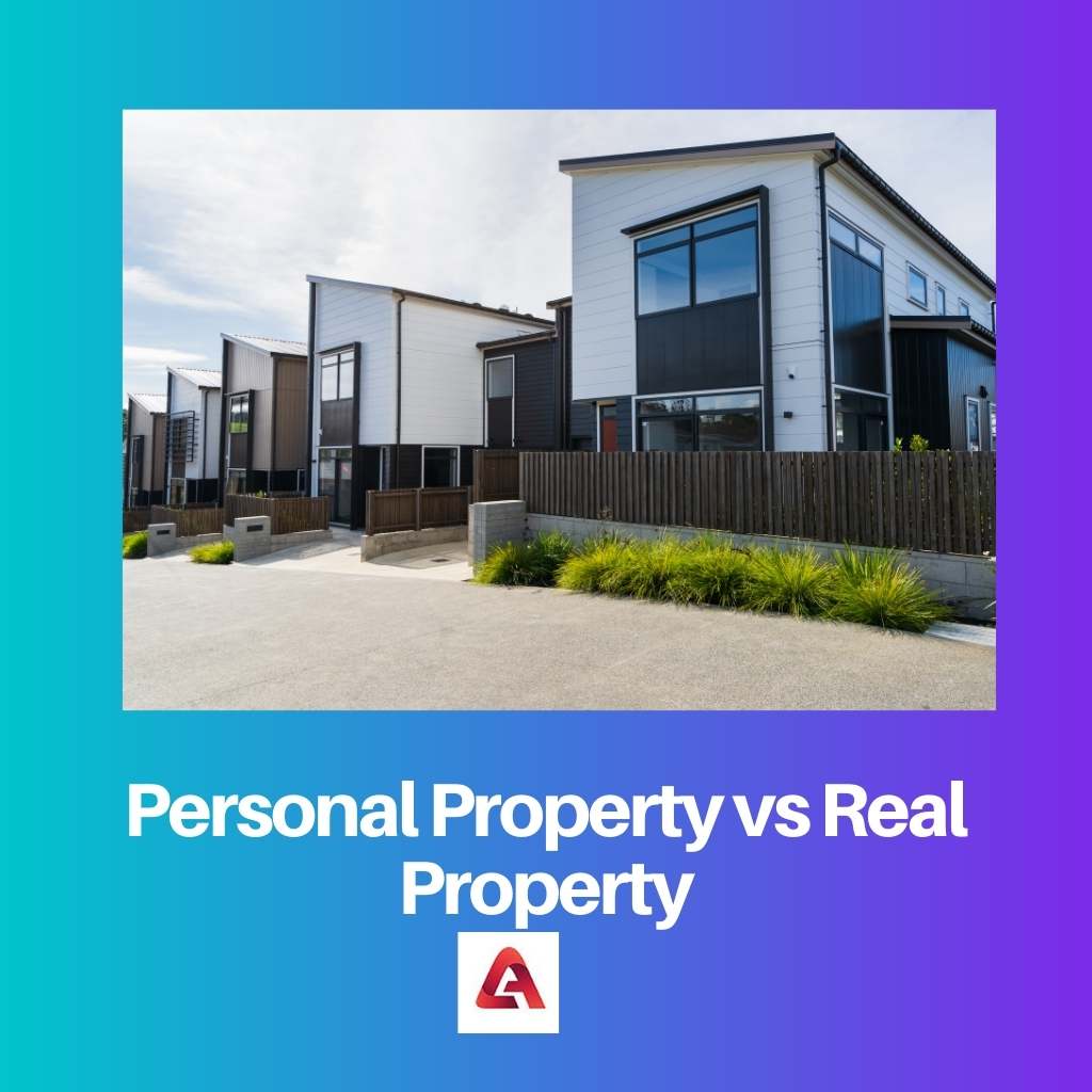 Persönliches Eigentum vs. Immobilien