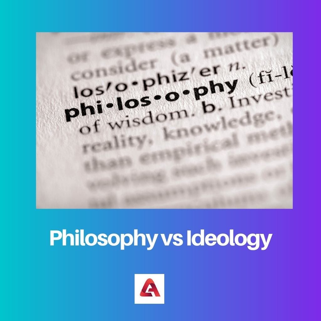 Philosophy vs Ideology