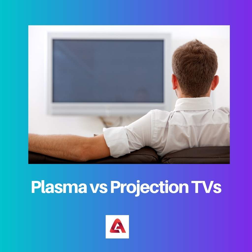 Plasma versus projectie-tv's
