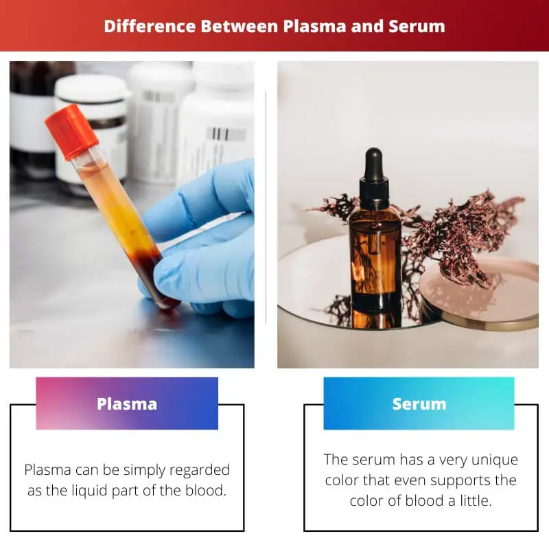 Plazma pret serumu - atšķirība starp plazmu un serumu