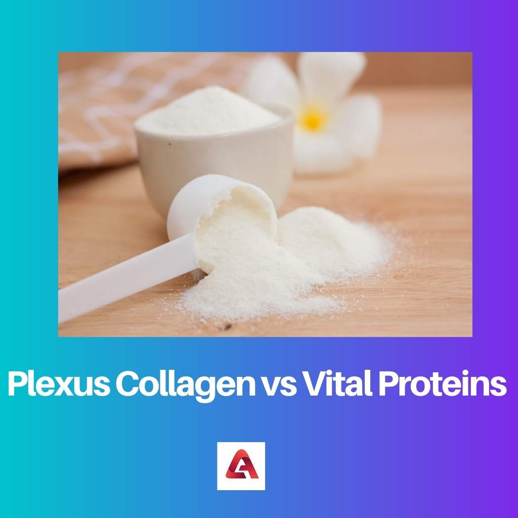 Plesso collagene vs proteine ​​vitali