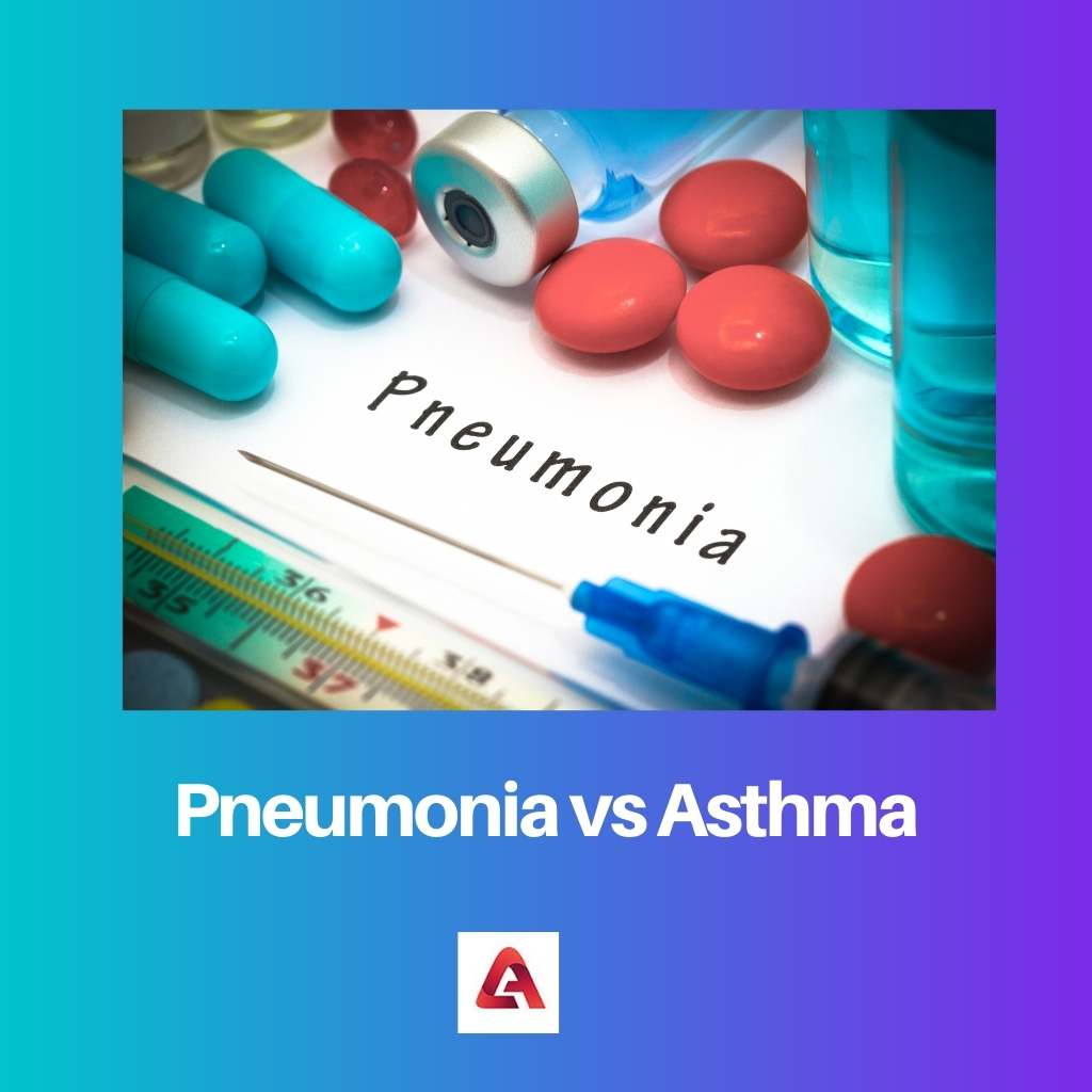 Pneumonie vs asthme