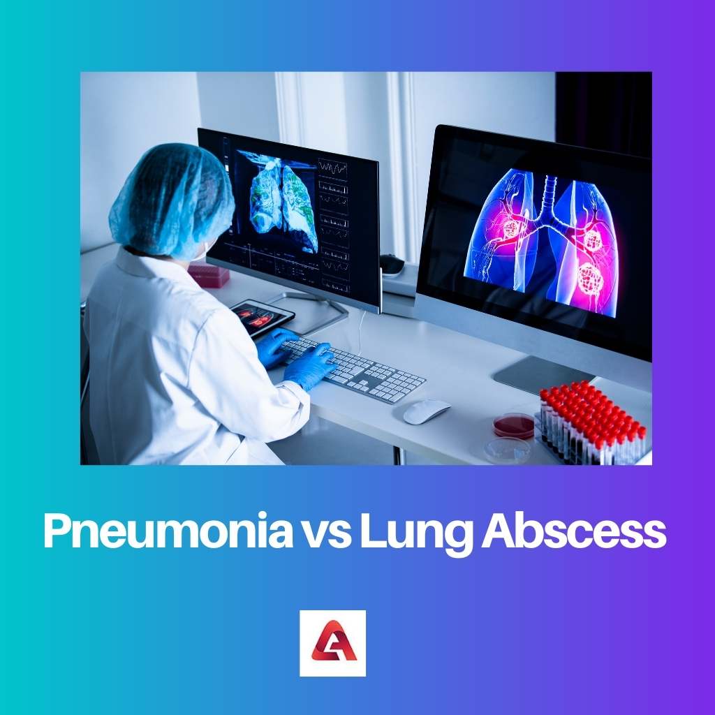 Pneumonia vs Lung Abscess