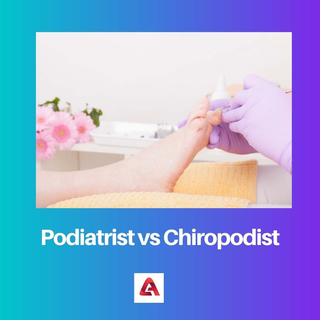 Podiatris vs Chiropodist