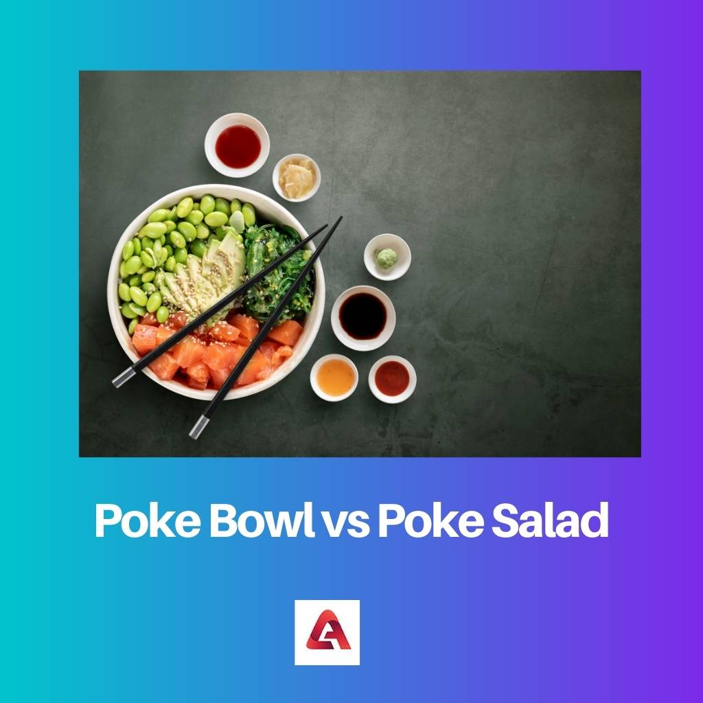 Mangkuk Poke vs Salad Poke