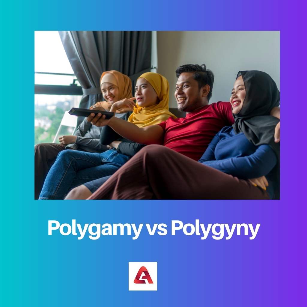 Poligamia vs Poliginia