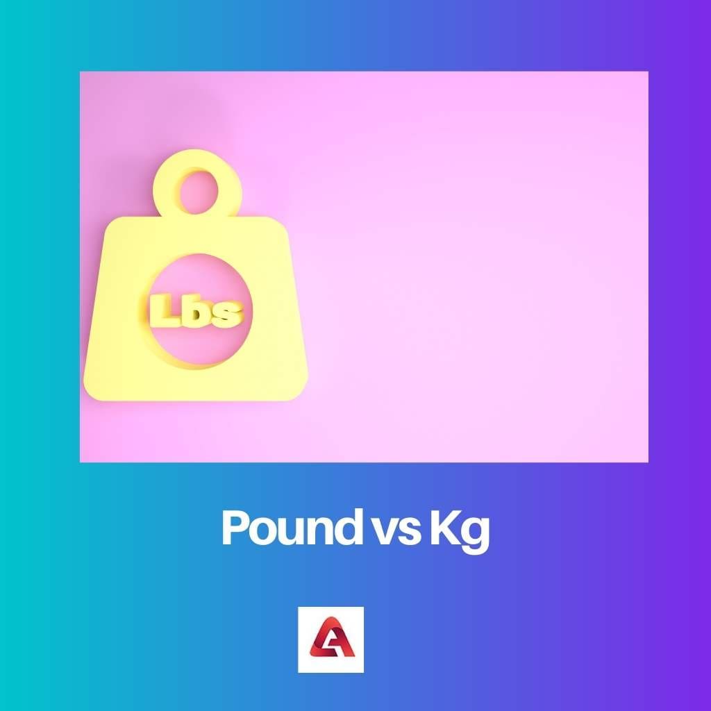 Pfund gegen kg