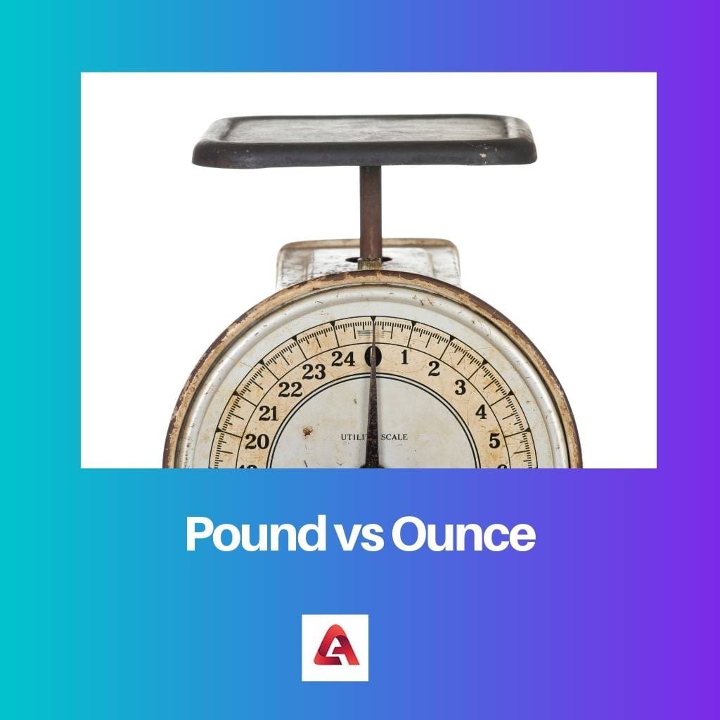 Pund vs Ounce