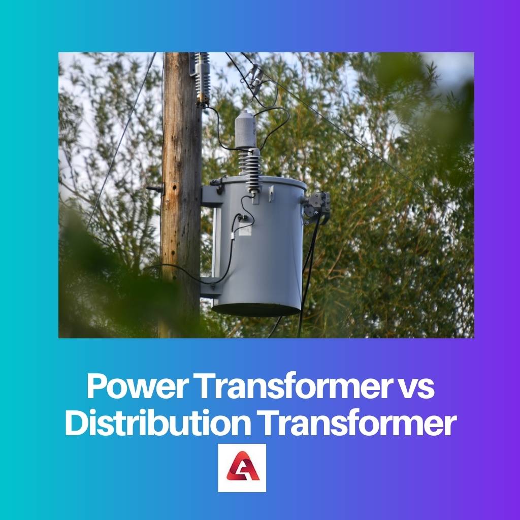 Transformador de potencia vs Transformador de distribución