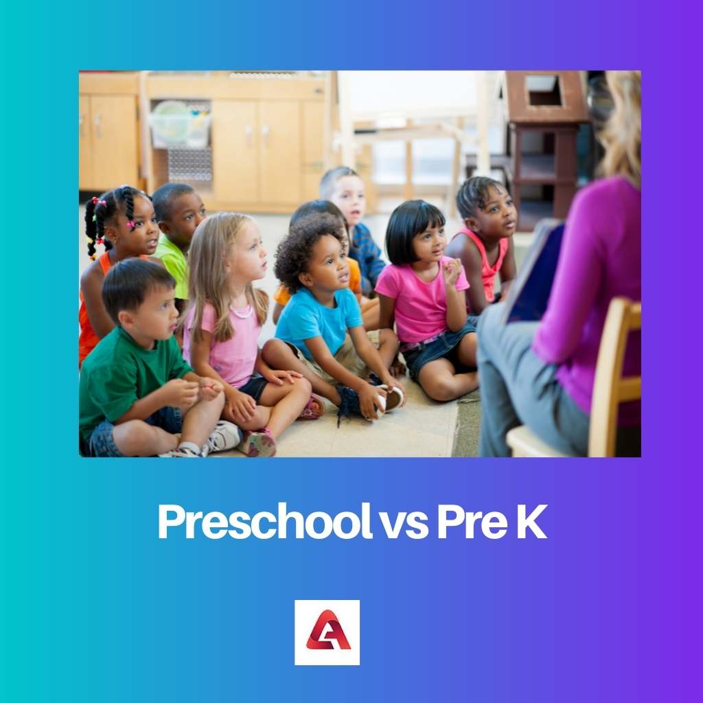 Pré-escolar vs pré-escolar