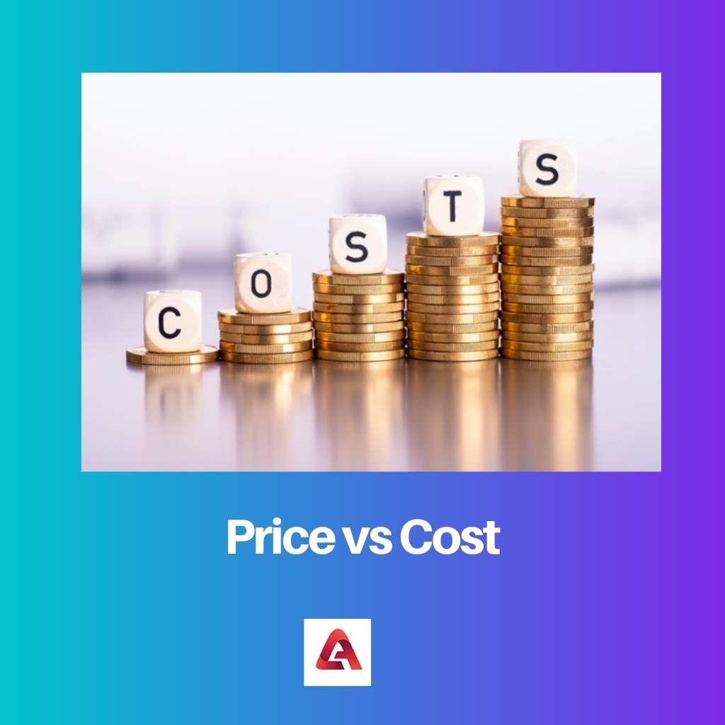 السعر مقابل التكلفة