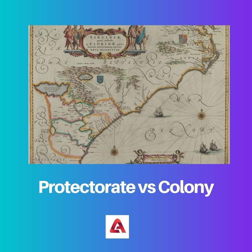 Protectorado vs Colonia