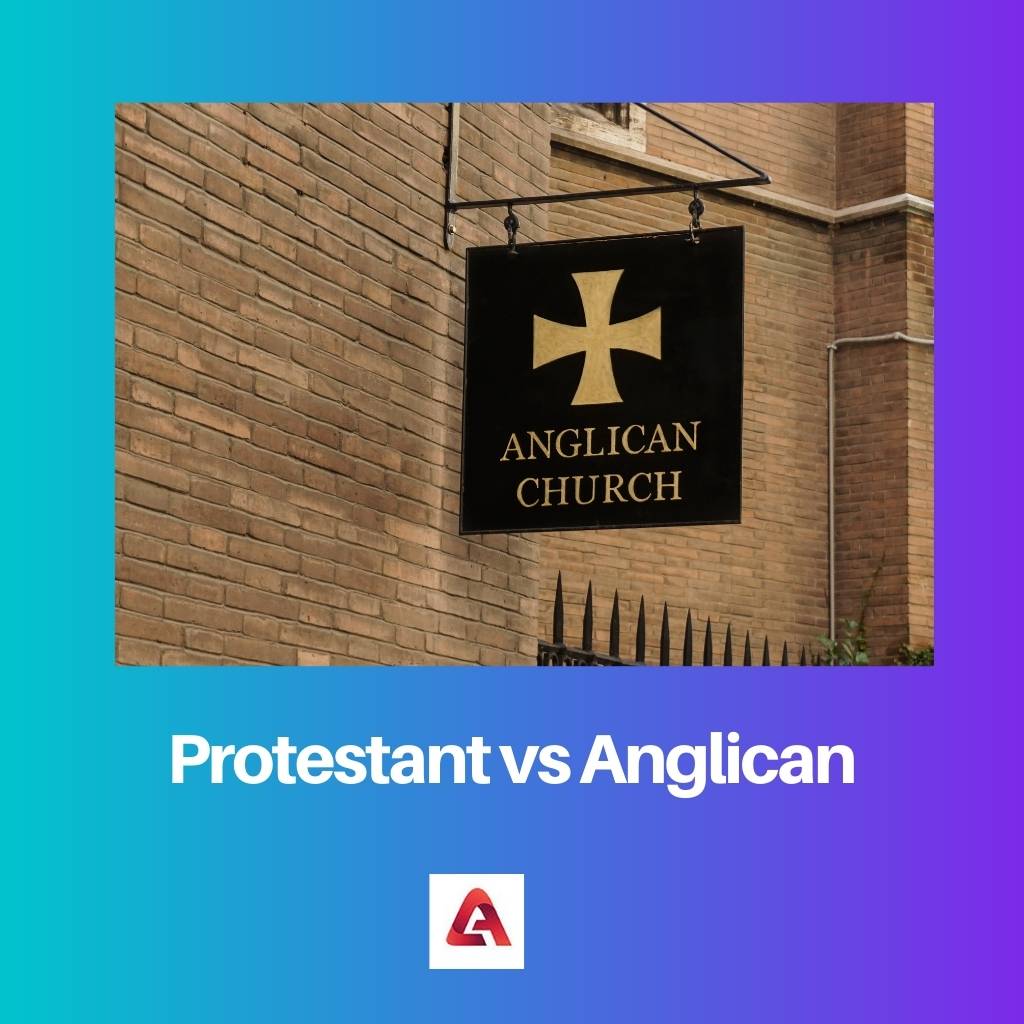 Protestant gegen Anglikaner