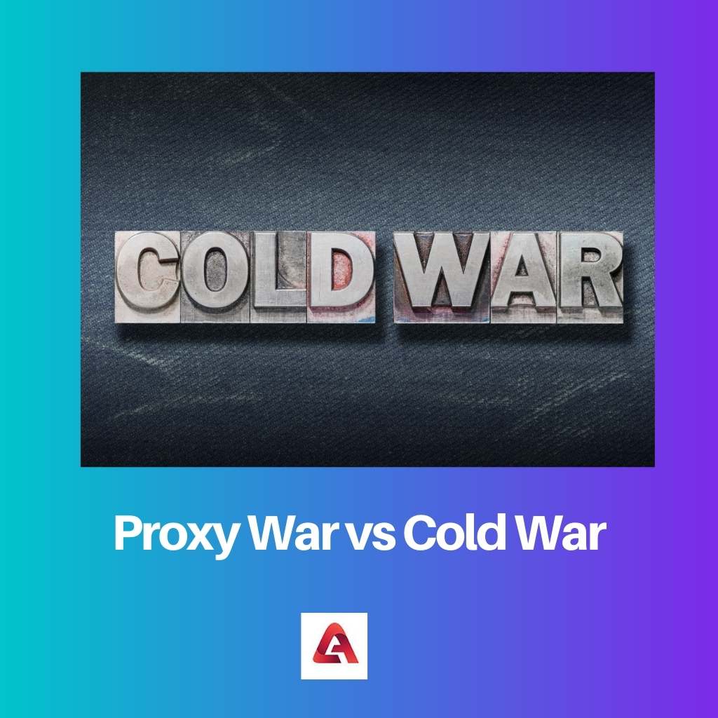 Proxy War vs Cold War