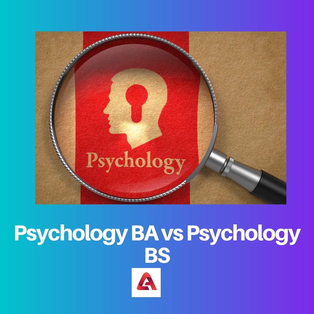 Psychologie BA vs. Psychologie BS