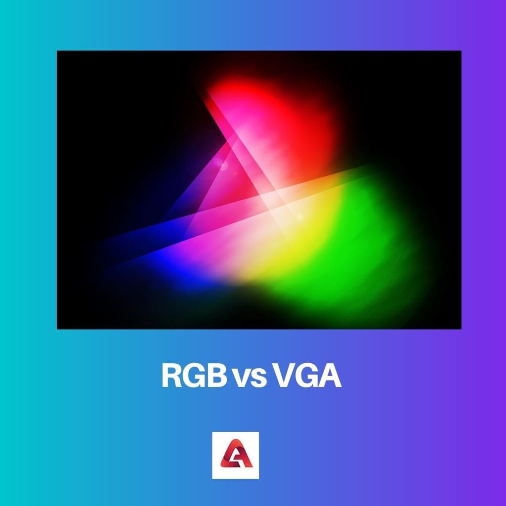 RGB frente a VGA