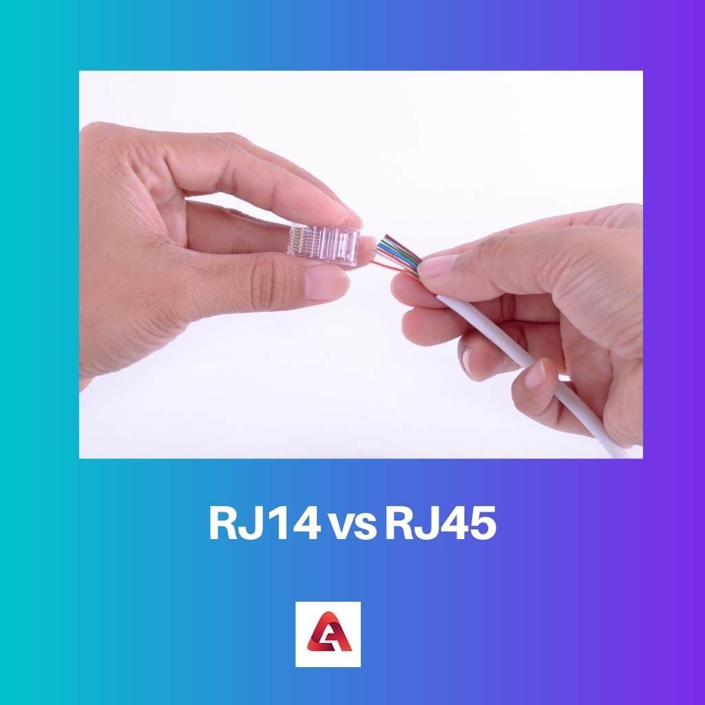 RJ14 vs RJ45