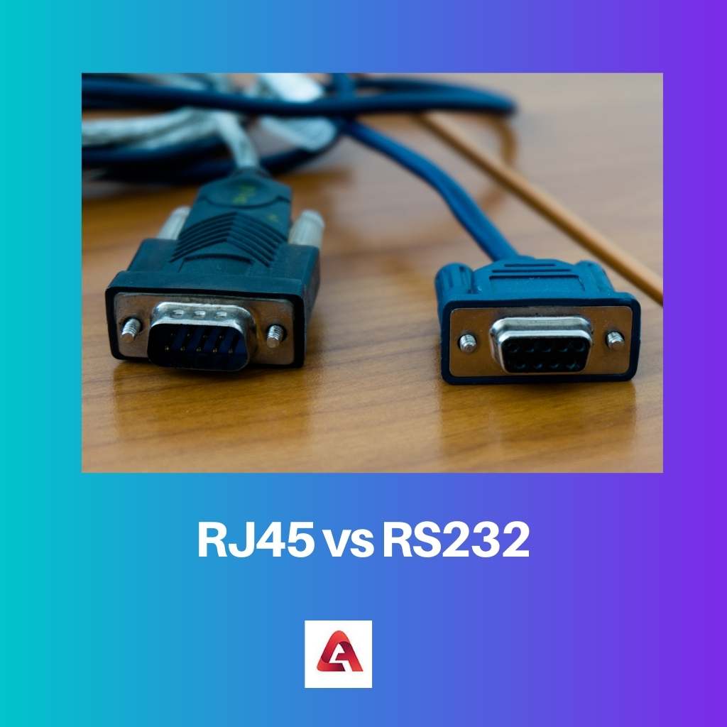 RJ45 vs RS232