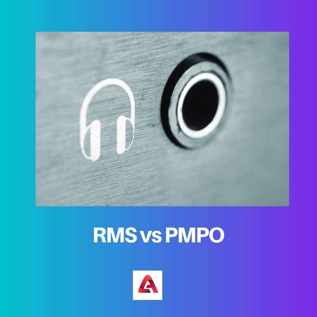 RMS versus PMPO