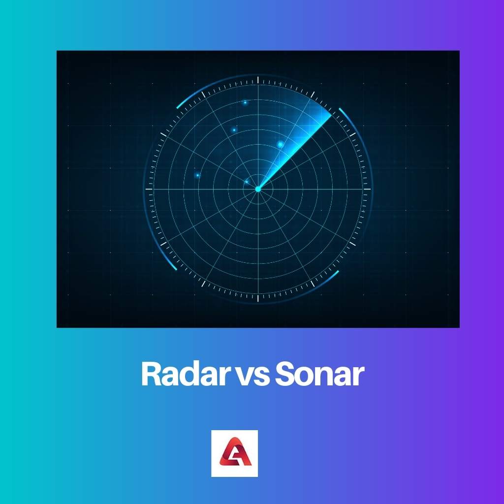 Radar gegen Sonar