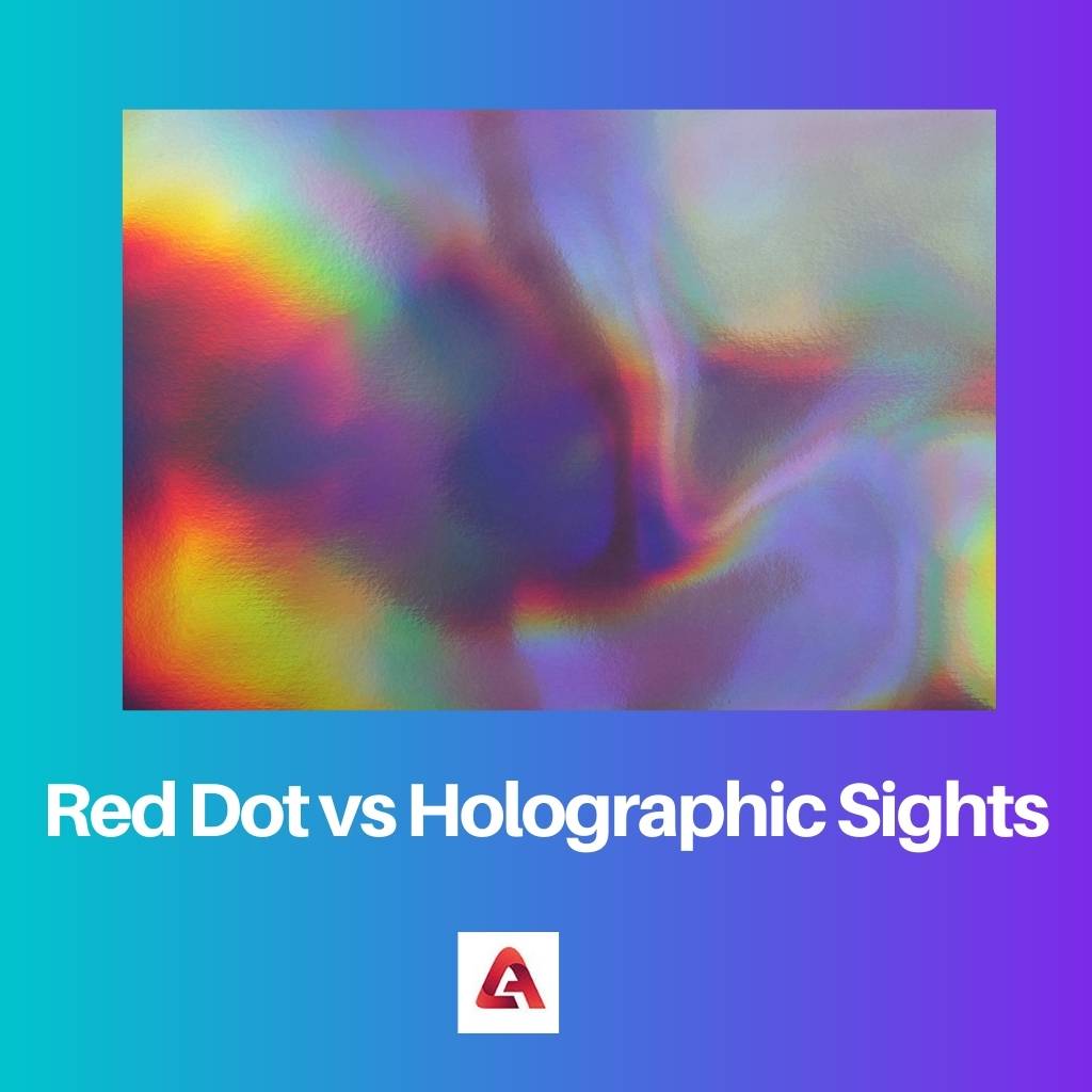 Red Dot vs miras holográficas
