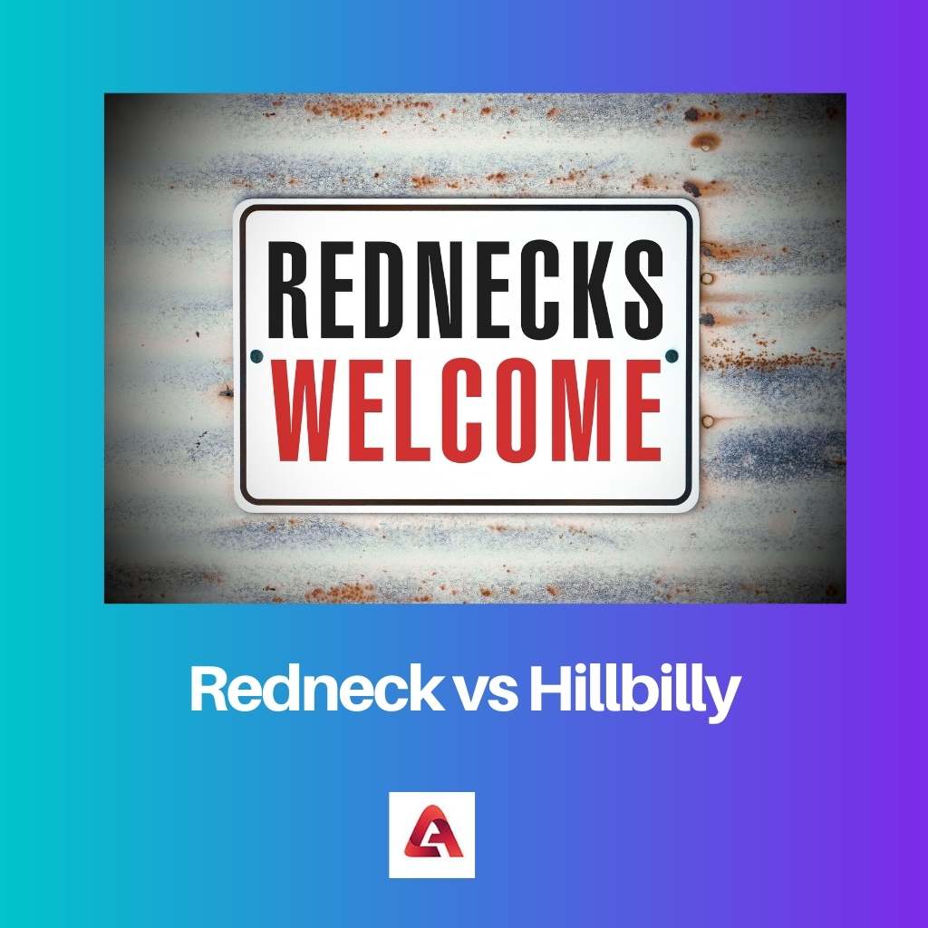 Redneck contro Hillbilly