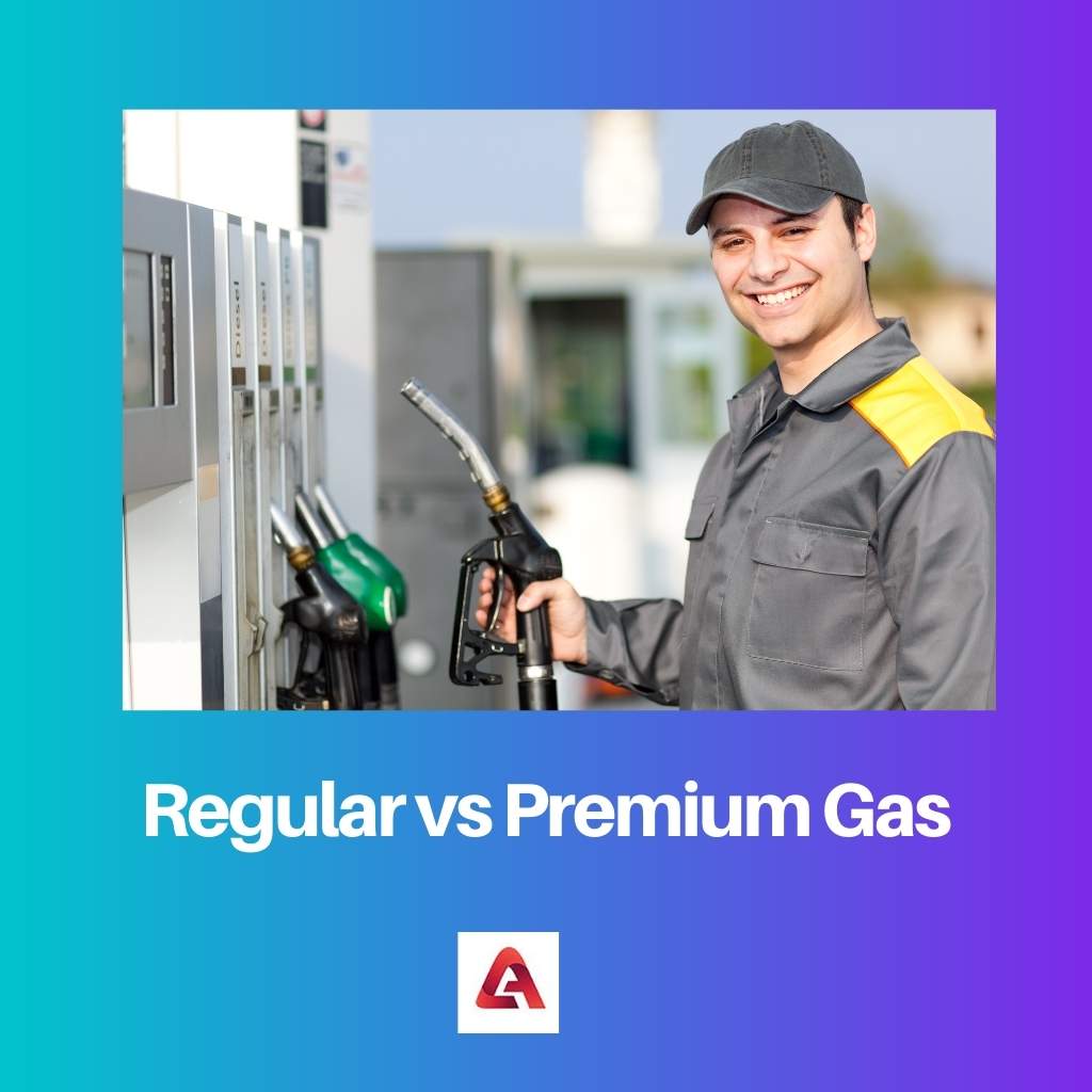 Obični u odnosu na Premium plin