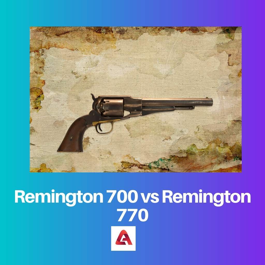 Remington 700 vs Remington 770 1