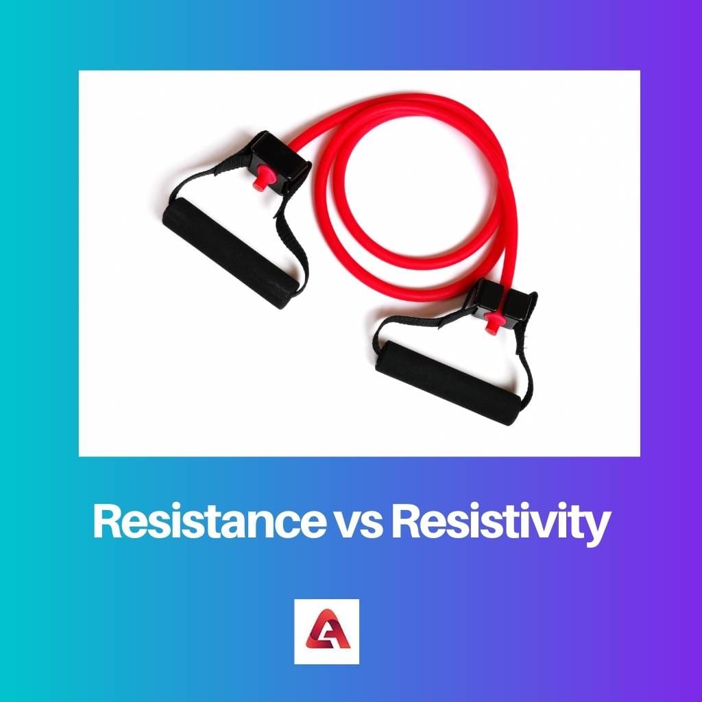 Resistance vs Resistivity