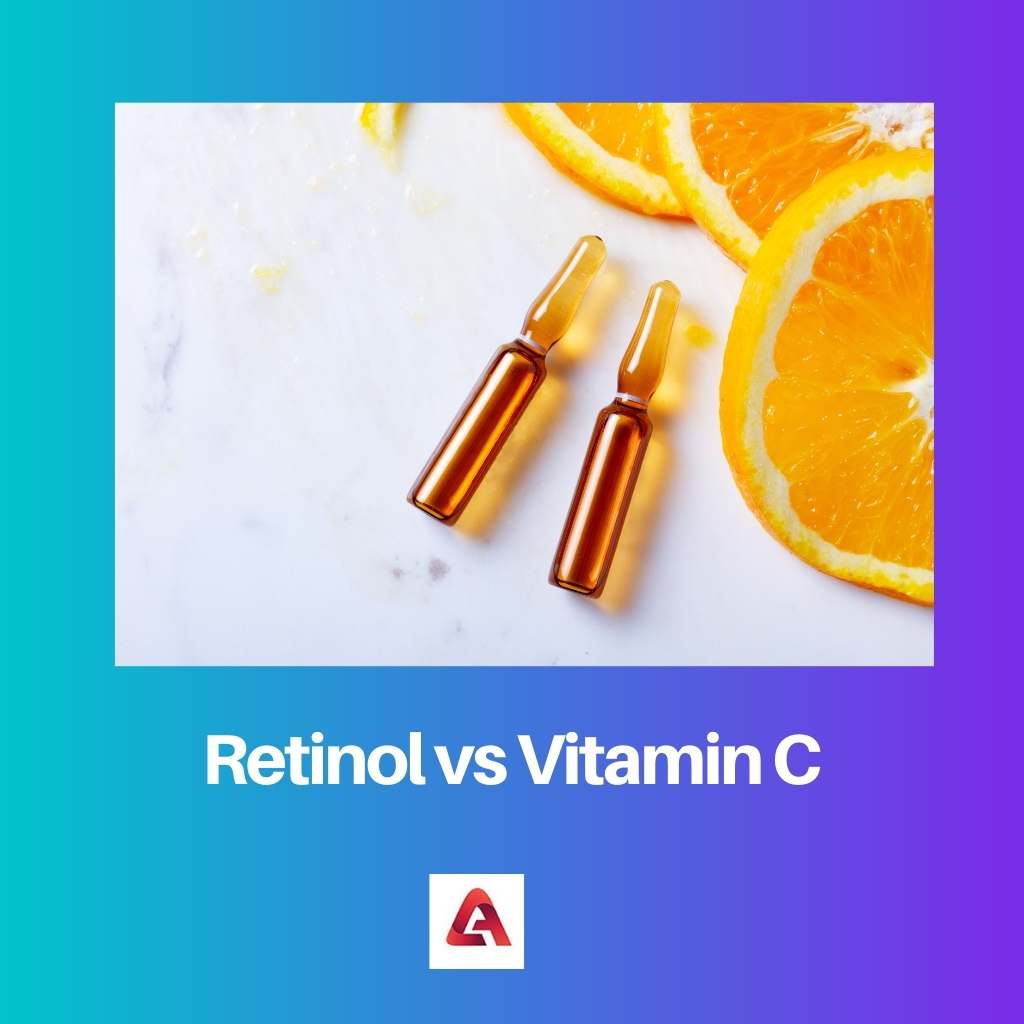 Retinol vs Vitamin C