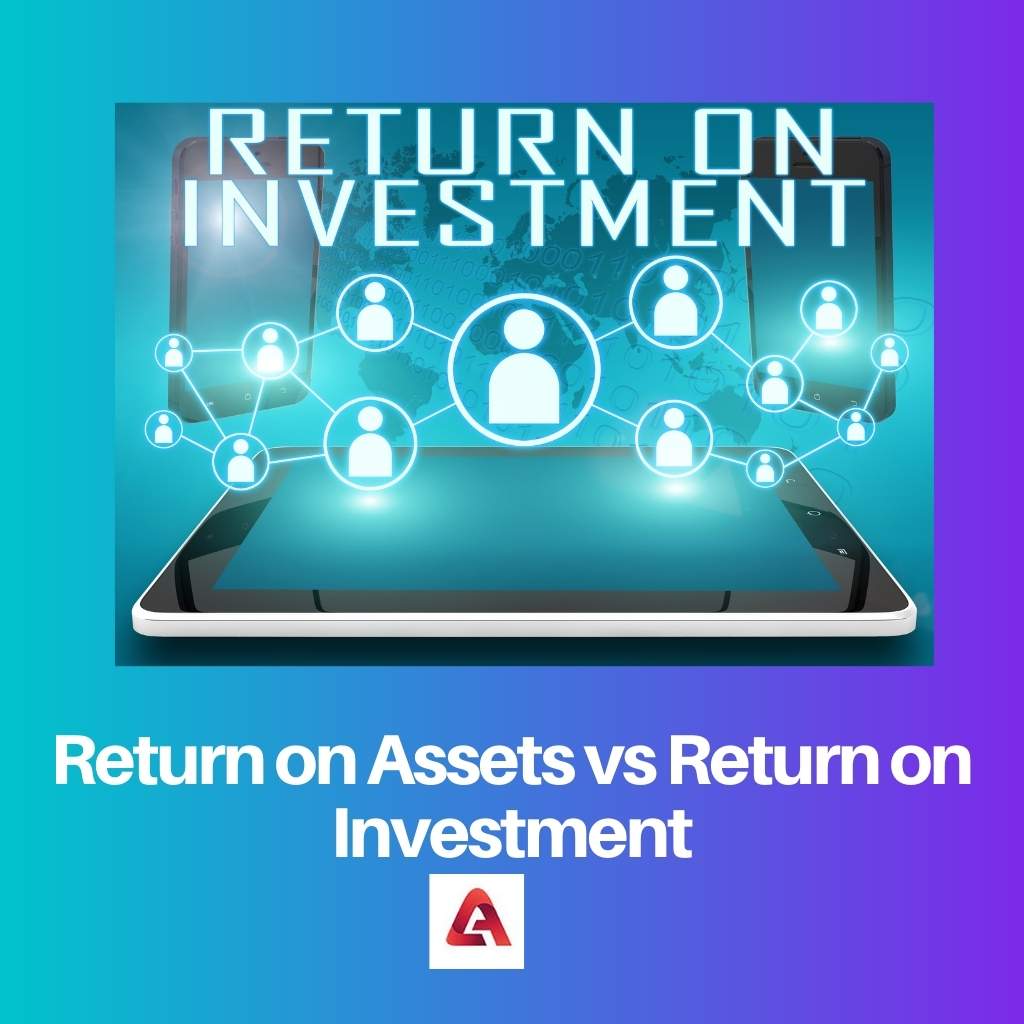Rendimiento de los activos frente al rendimiento de la inversión