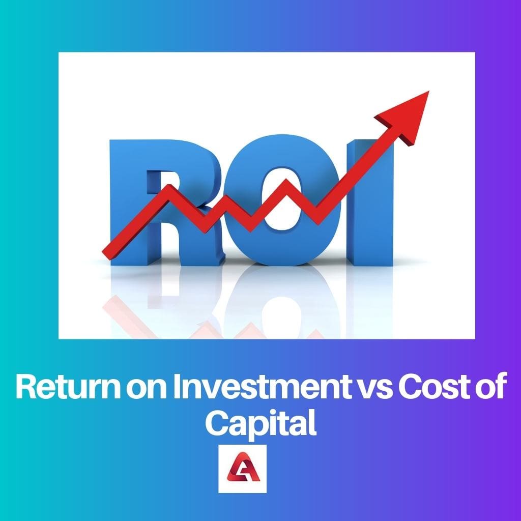 Ritorno sull'investimento vs costo del capitale