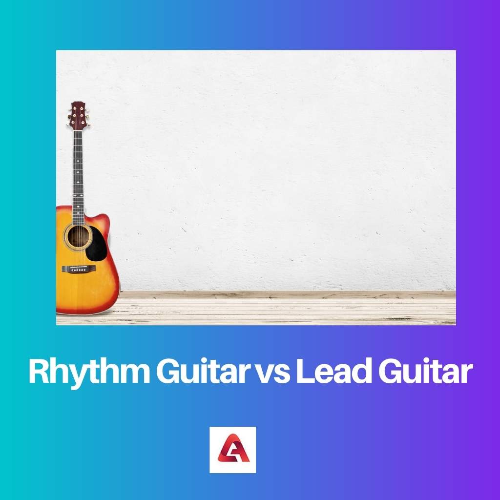 Rhythm Guitar vs Lead Guitar