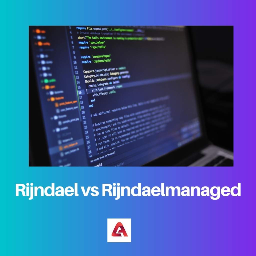 Rijndael vs Rijndael administrado