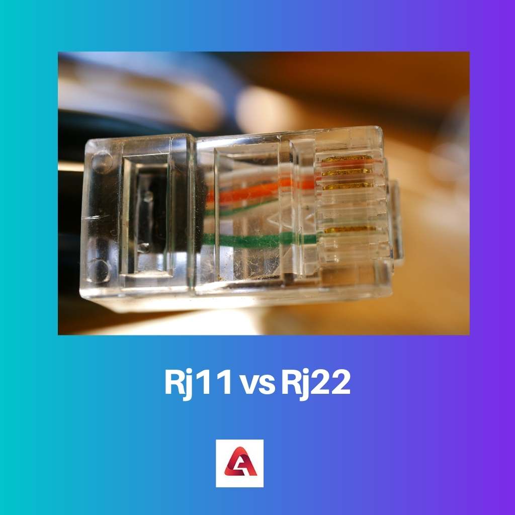 Rj11 与 Rj22
