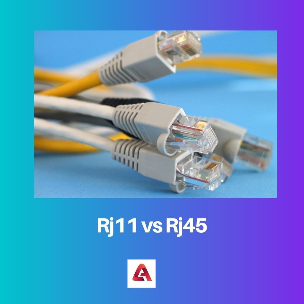 Rj11 مقابل Rj45
